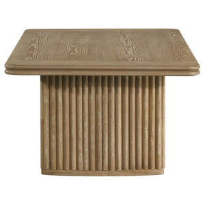 Coaster Adina 3-Piece Wood Coffee Table Set Distressed Light Brown
