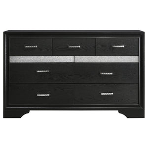 Coaster Miranda 4-Piece Twin Bedroom Set Black
