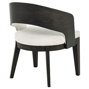 Coaster Leandro Upholstered Dining Arm Chair Cream