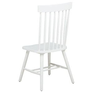 Coaster Andrews 7-Piece Rectangular Dining Set Light Ash & White