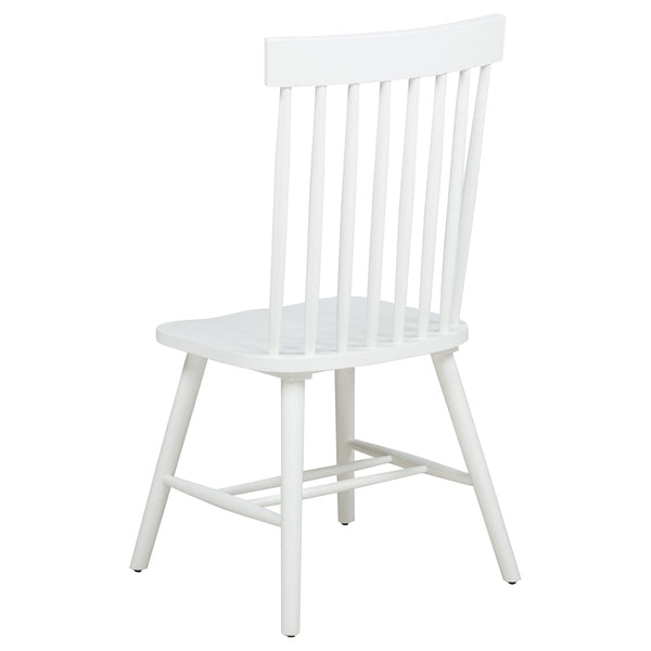 Coaster Andrews 7-Piece Rectangular Dining Set Light Ash & White