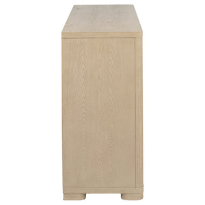Coaster Ladera 6-Drawer Bedroom Dresser Light Elm