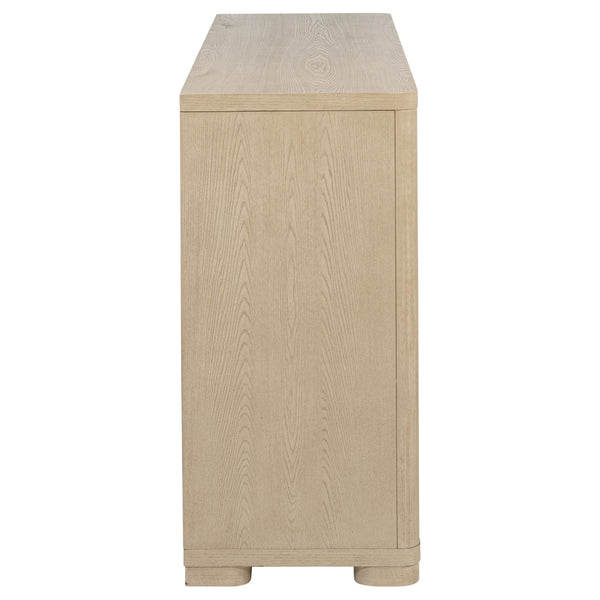 Coaster Ladera 6-Drawer Bedroom Dresser Light Elm