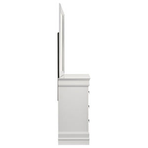 Coaster Louis Philippe 6-Drawer Dresser & Mirror White