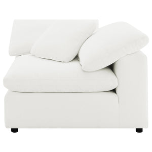 Coaster Raleigh 5-Piece Boucle Upholstered Modular Sectional Ivory