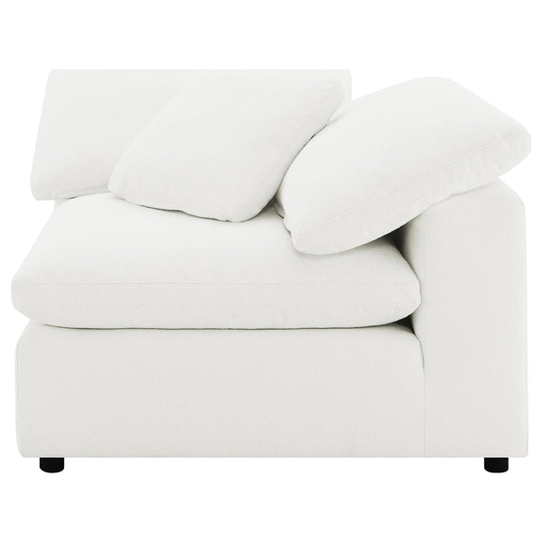 Coaster Raleigh 5-Piece Boucle Upholstered Modular Sectional Ivory