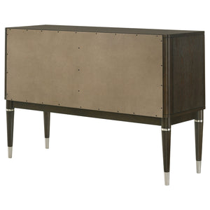 Coaster Reseda 4-Door Dining Sideboard Server With Shelves Ash Brown