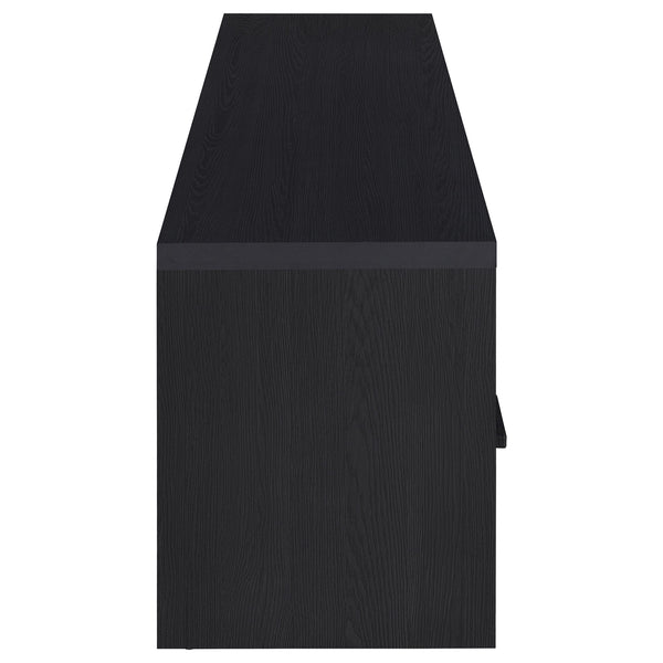Coaster Murray 70-Inch 2-Door Tv Stand Media Console Black