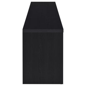 Coaster Winfield 60-Inch 2-Door Tv Stand Media Console Black