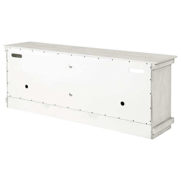 Coaster Payne 70-Inch Tv Stand Media Console Distressed White