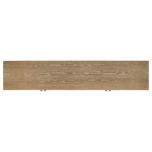 Coaster Brenham 79-Inch 4-Door Tv Stand Media Console Washed Oak