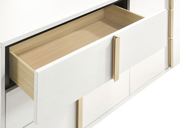 Coaster Marceline 6-Drawer Dresser White
