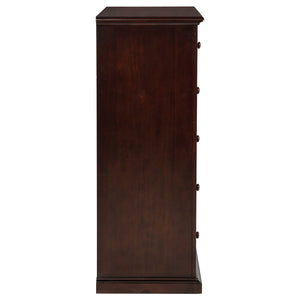 Coaster Sumerlin 6-Drawer Bedroom Chest Of Drawers Cappuccino