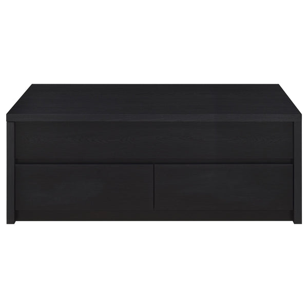 Coaster Knapp 2-Piece Lift Top Coffee Table Set Black