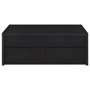 Coaster Knapp 3-Piece Lift Top Coffee Table Set Black