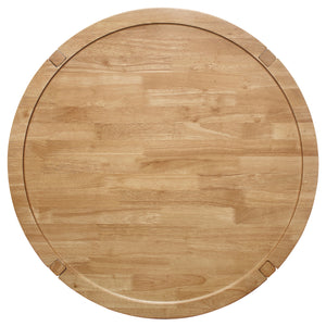 Coaster Camillo 3-Piece Round Coffee & End Table Set Maple