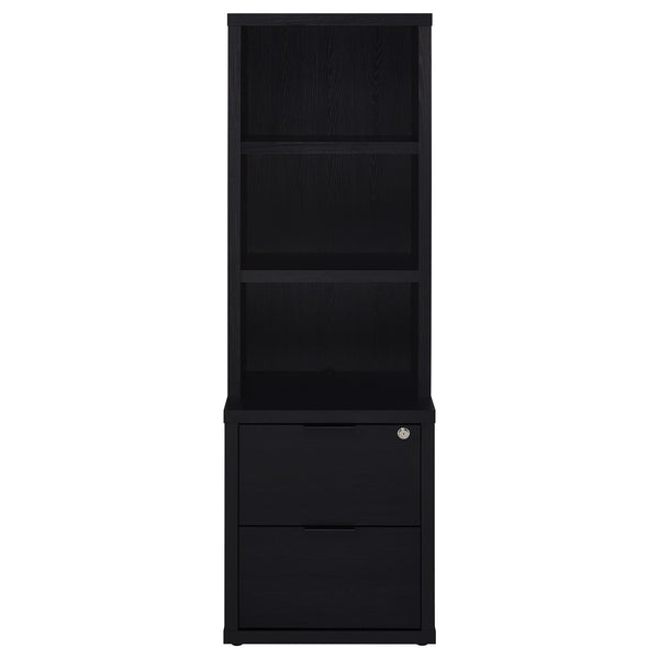 Coaster Westpark 3-Piece Twin Bedroom Set Bookcase Headboard Black