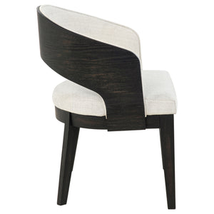 Coaster Leandro Upholstered Dining Arm Chair Cream