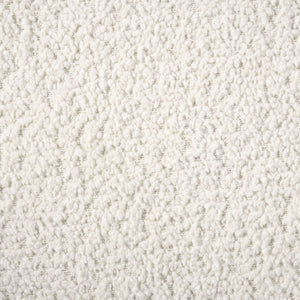 Coaster Dorset Fabric Upholstered Round Track Arm Loveseat White