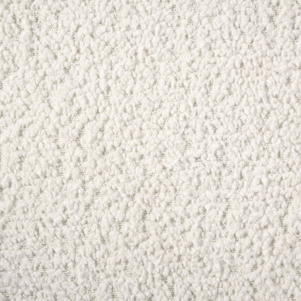 Coaster Dorset Fabric Upholstered Round Track Arm Loveseat White