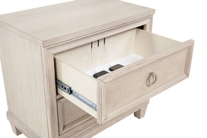 Coaster Pembroke 2-Drawer Nightstand Bedside Table Washed Oak