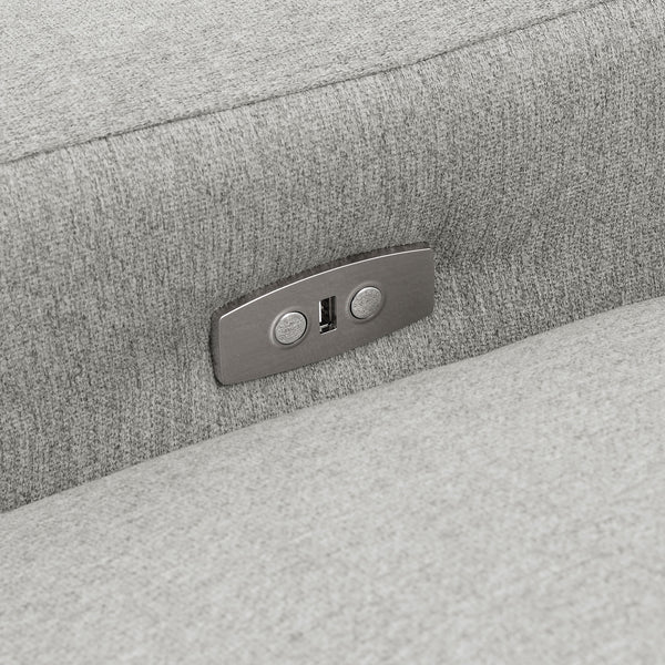 Coaster Collins Modular Power Sofa Grey