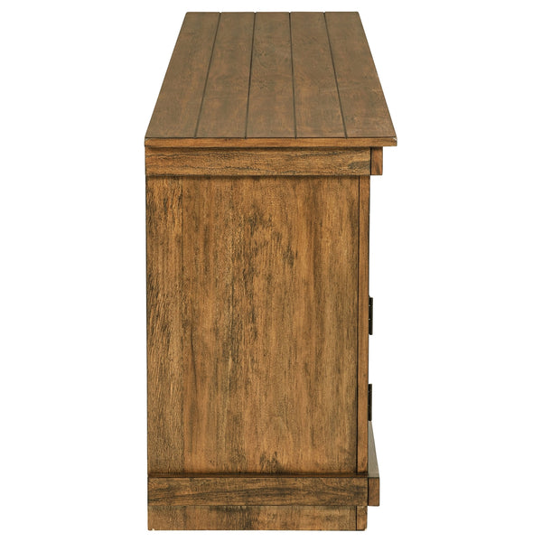 Coaster Payne 70-Inch Tv Stand Media Console Distressed Brown