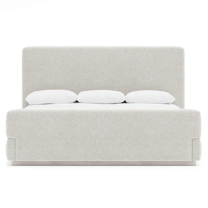Bernhardt Tempo Complete Upholstered King Bed with Larza Finish