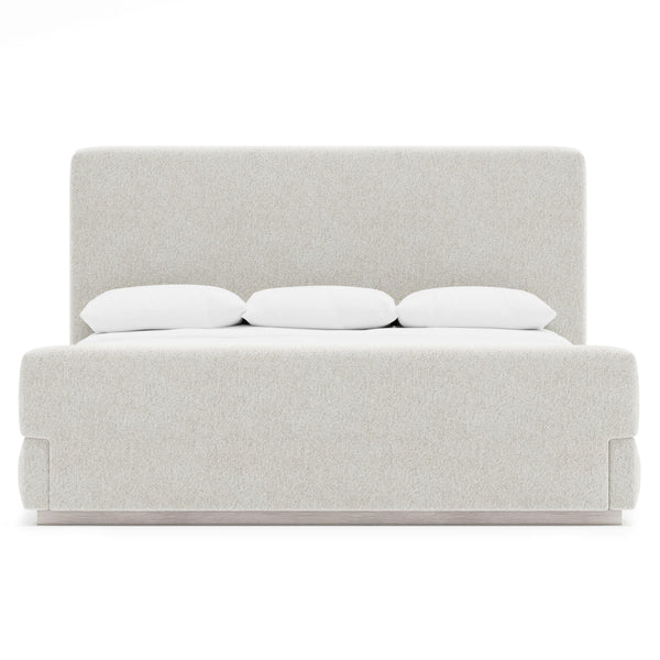 Bernhardt Tempo Complete Upholstered King Bed with Larza Finish