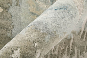 Feizy Kendall Blue/Gray 10 x 14 Hand-Tufted Rug