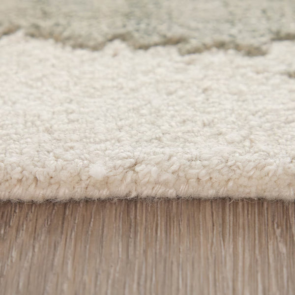Feizy Kendall Blue/Gray 10 x 14 Hand-Tufted Rug