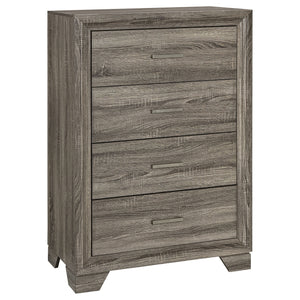 Coaster Wright 5-Piece California King Bedroom Set Brown Oak
