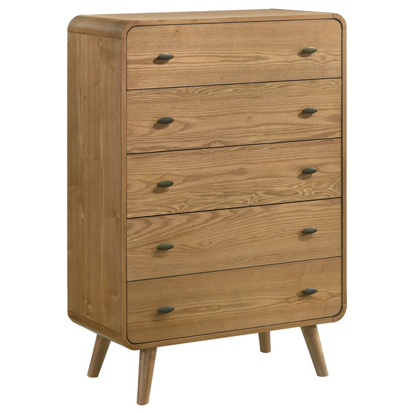 Coaster Robyn 5-Piece Full Bedroom Set Light Ash