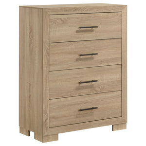 Coaster Arielle 5-Piece King Bedroom Set Light Oak