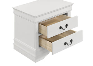 Coaster Louis Philippe 4-Piece Queen Bedroom Set White