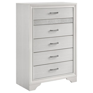 Coaster Miranda 5-Piece Twin Bedroom Set White