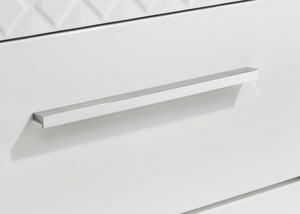Coaster Ives 6-Drawer Dresser & Mirror White High Gloss