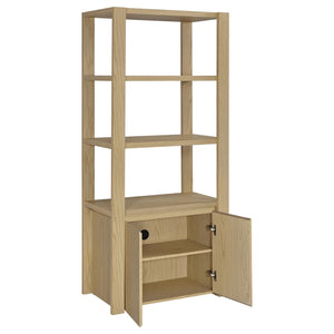 Coaster Laurelton 3-Piece Entertainment Center Tv Stand Light Oak