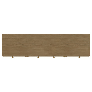 Coaster Arini 2-Drawer Cane Door Dining Sideboard Server Sand Wash