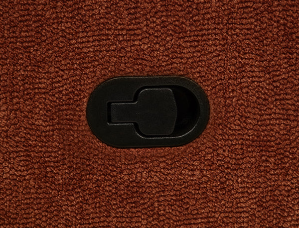 Coaster Navarro Chenille Upholstered Reclining Sofa Burnt Orange