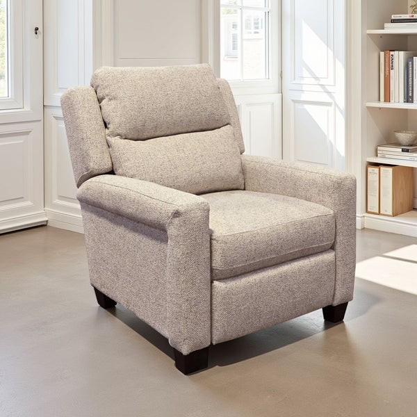 England Furniture Ez Motion Double Recliner In Natural Beauty Quartz Fabric