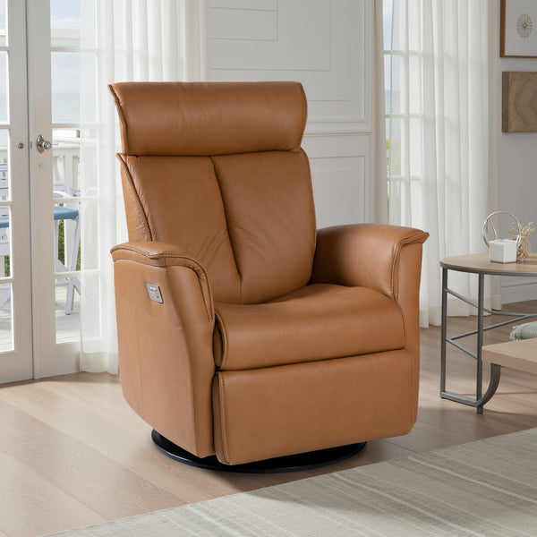 IMG Duke Large Dual-Power Relaxer Recliner Trend Cinder