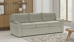 American Leather Gaines 94 Inch Apollo Natural Fabric King Comfort Sleeper with Mink Finish