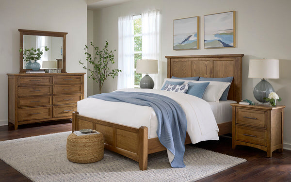Vaughan-Bassett Jamestown Natural Oak 8-Drawer Dresser