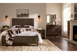 Vaughan Bassett Lodge & Loft Dark Oak 6-Drawer Dresser