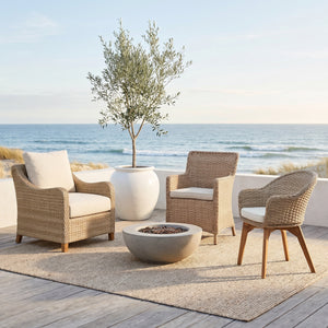 John Thomas Parks Outdoor Living Biscayne Side Chair