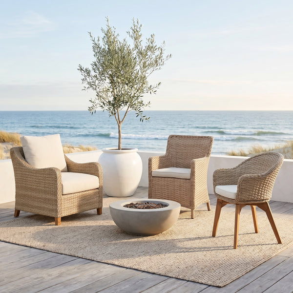 John Thomas Parks Outdoor Living Biscayne Side Chair