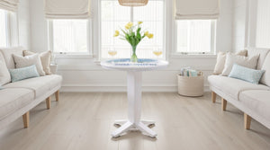John Thomas Margaritaville 36-Inch Aria 5 OClock Somewhere Round Dining Table