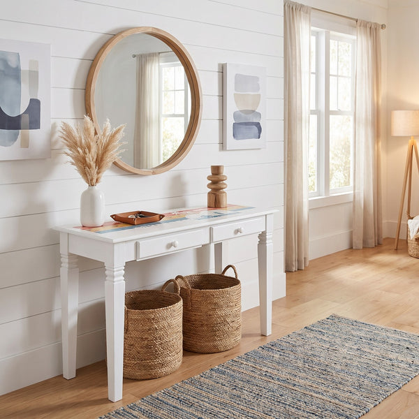 John Thomas Margaritaville Java Sofa Table With 2 Drawers