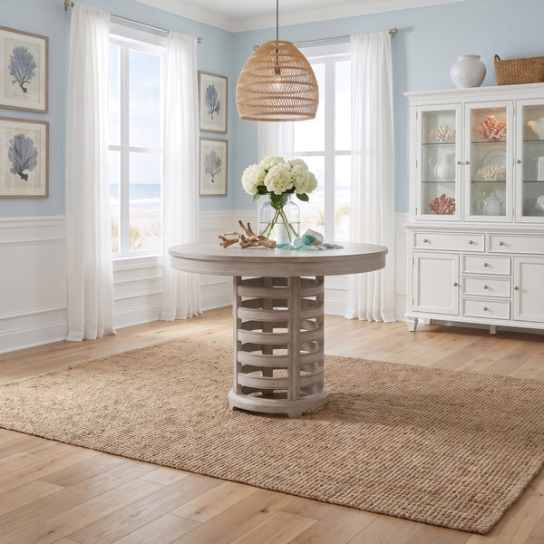 American Woodcrafters Heritage Coast Counter-Height Dining Table Sea Out